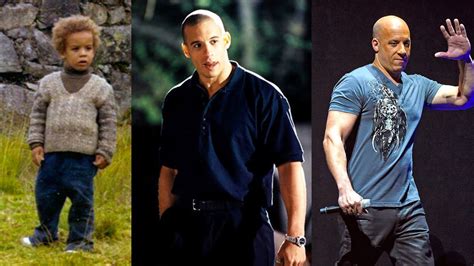 vin diesel young pictures|The Transformation Of Vin Diesel From Childhood To 54.